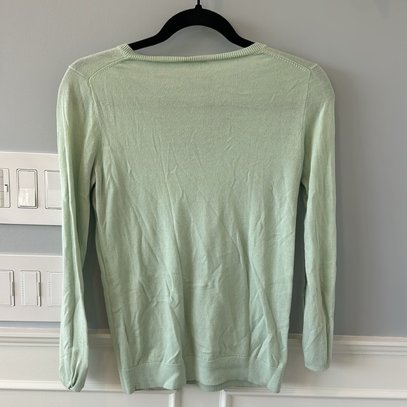 JCrew pistachio knit sweater - Picture 2 of 2